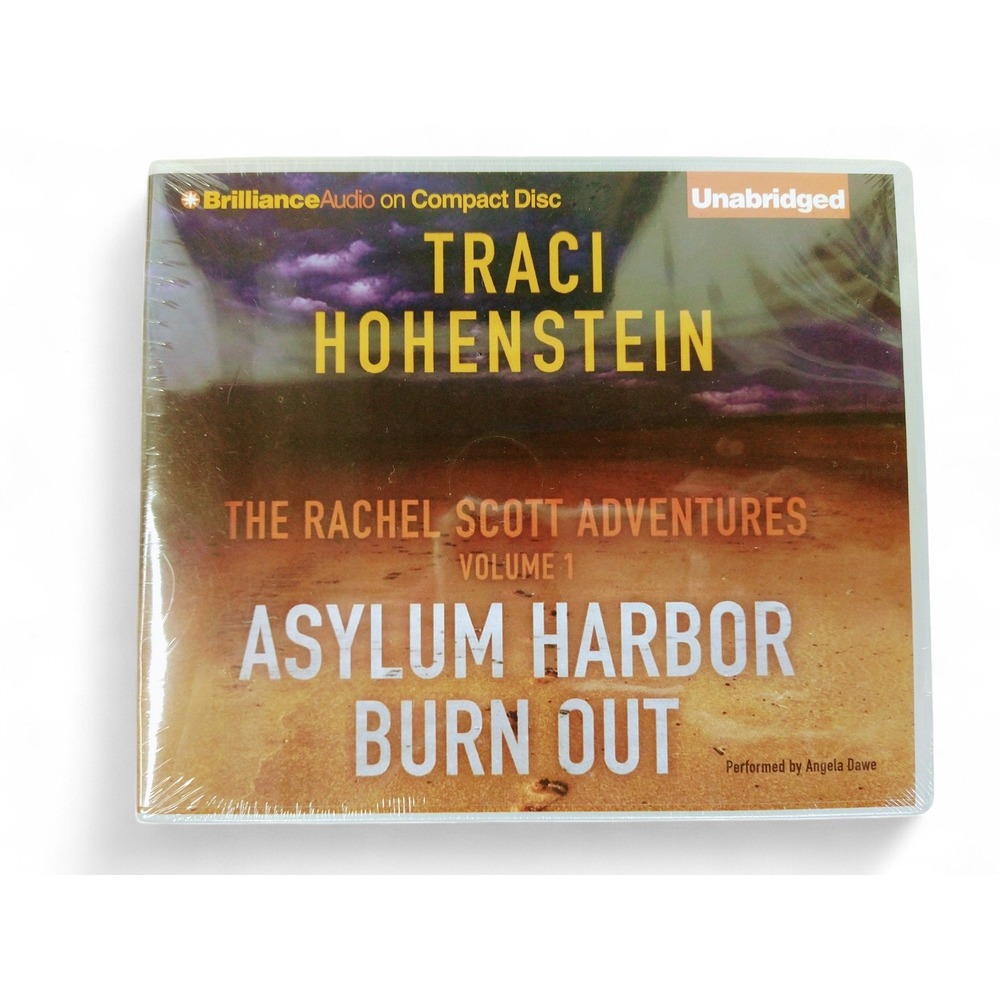 Rachel Scott Adventures Asylum Harbor Burn Out Audiobook Hohenstein Mystery Set